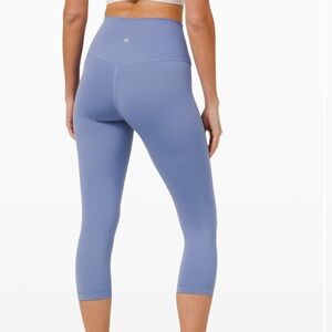 💙Lululemon Align Crop Leggings💙 GUC~Water Drop $98